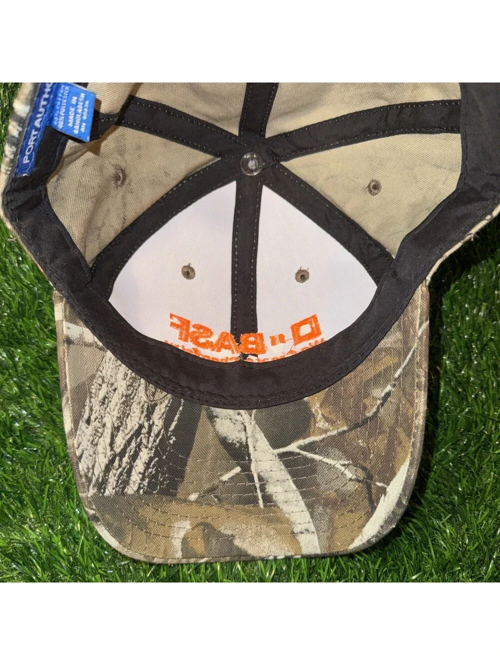 O-BASF We Crest Chemistry Realtree Camo StrapBack Hat
